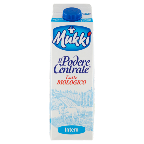Mukki Il Podere Centrale Latte Biologico Intero 1 litro