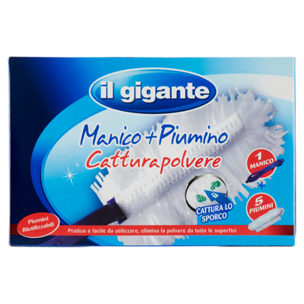 IL GIGANTE Manico + Piumino Catturapolvere