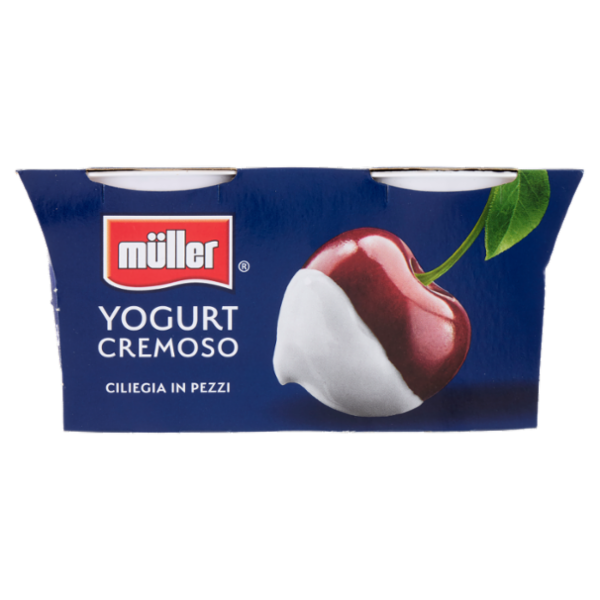 müller Yogurt Cremoso Ciliegia in Pezzi 2 x 125 g