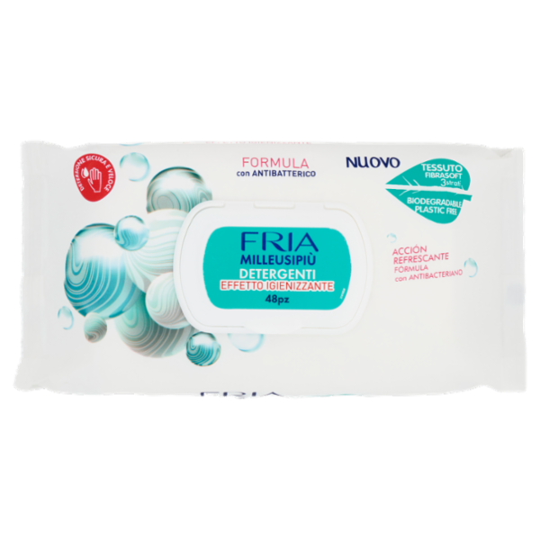 Fria Milleusipiù Detergenti Effetto Igienizzante 48 pz