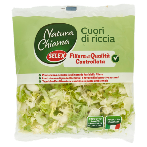 Selex Natura Chiama Cuori di Riccia Lavati e Pronti per il Consumo 200 g