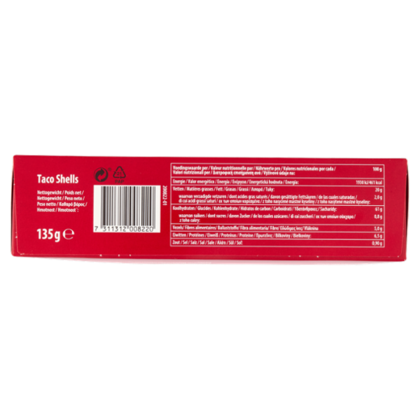 Santa Maria Taco Shells 12 Shells 135 g