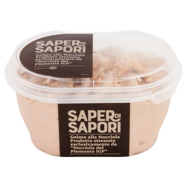 Selex Saper di Sapori Gelato Nocciola Del Piemonte I.G.P. 200 g