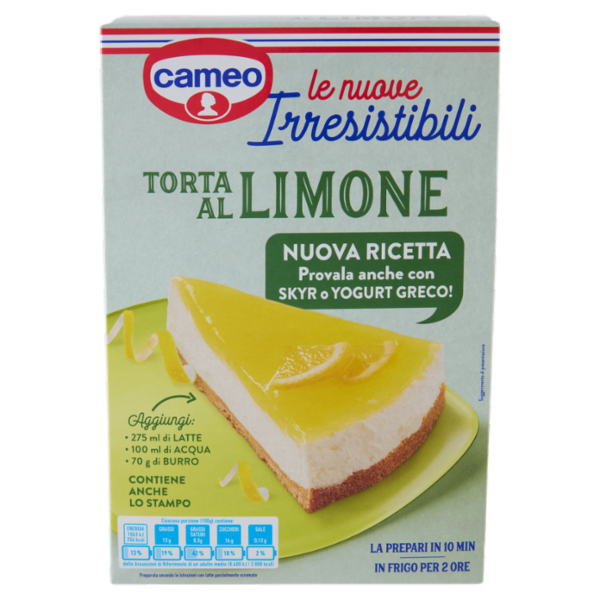 cameo le nuove Irresistibili Torta al Limone 257 g