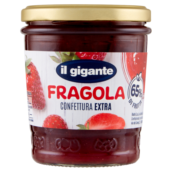 IL GIGANTE Fragola Confettura Extra 320 g