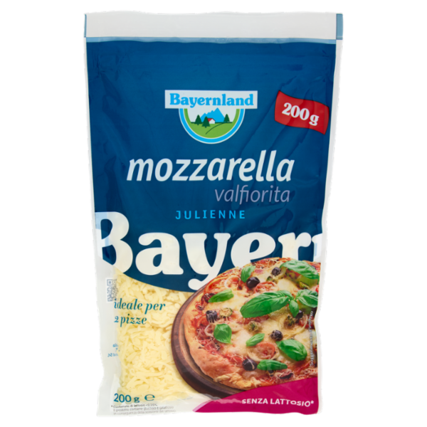 Bayernland mozzarella valfiorita Julienne 200 g