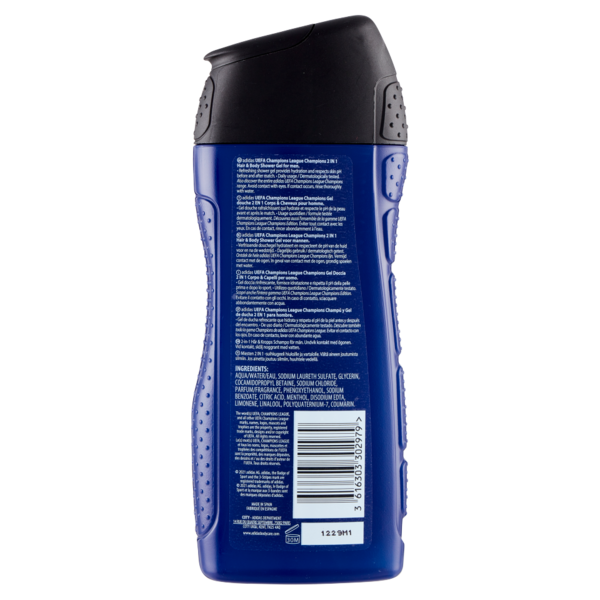 adidas UEFA Champions League Champions Shower Gel 250 mL