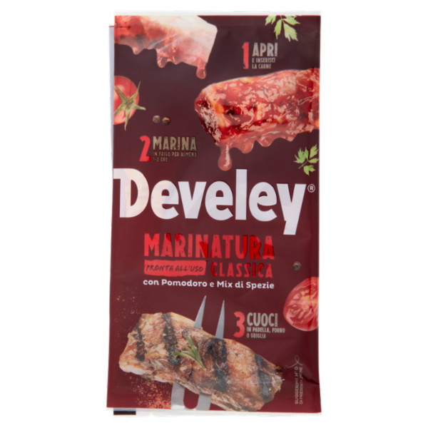 Develey Marinatura Classica con Pomodoro e Mix di Spezie 200 g
