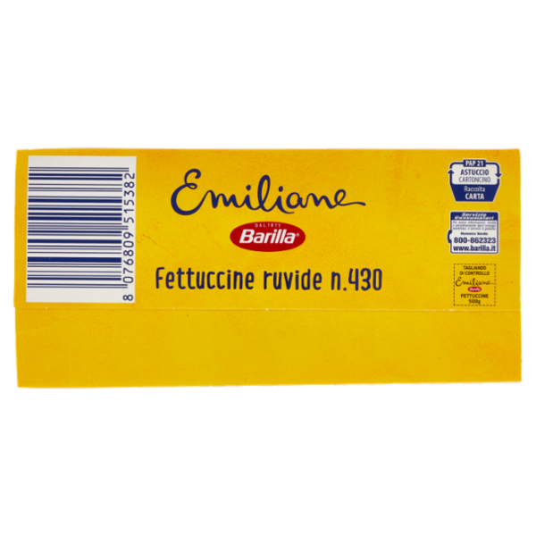 Barilla Emiliane Fettuccine Pasta all'Uovo 500 g