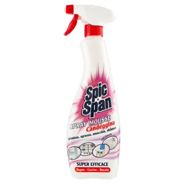 Spic & Span Spray Mousse Candeggina 750 ml
