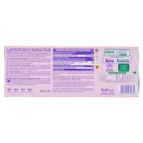 Bauli la Colomba Margherita 600 g