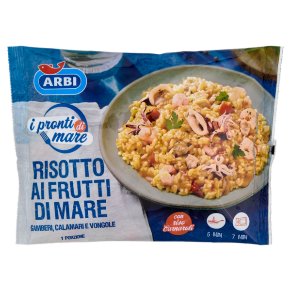 Arbi i pronti di mare Risotto ai Frutti di Mare 300 g