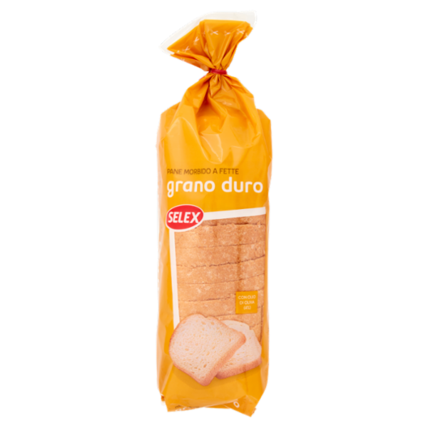 Selex Pane Morbido con Grano Duro 400 g
