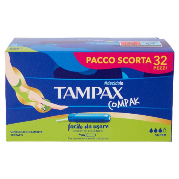 Tampax Compak Super 32 pz