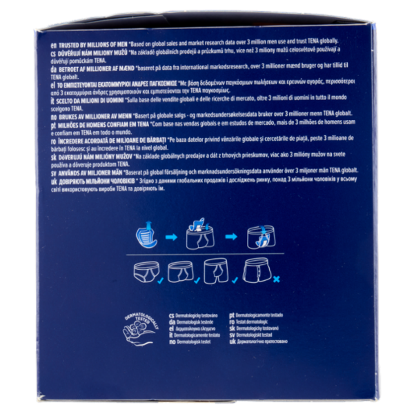 Tena Men Active Fit Absorbent Protector Level 3 8 pz