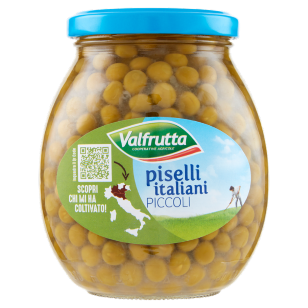 Valfrutta piselli italiani Piccoli 360 g
