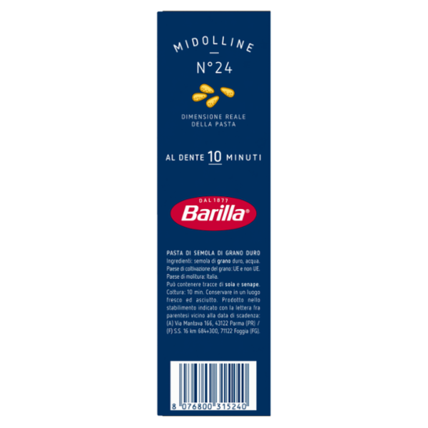 Barilla Pasta Midolline n.24 500 g