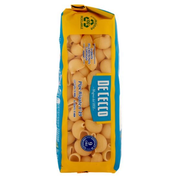 De Cecco Pipe Rigate n°49 500 g