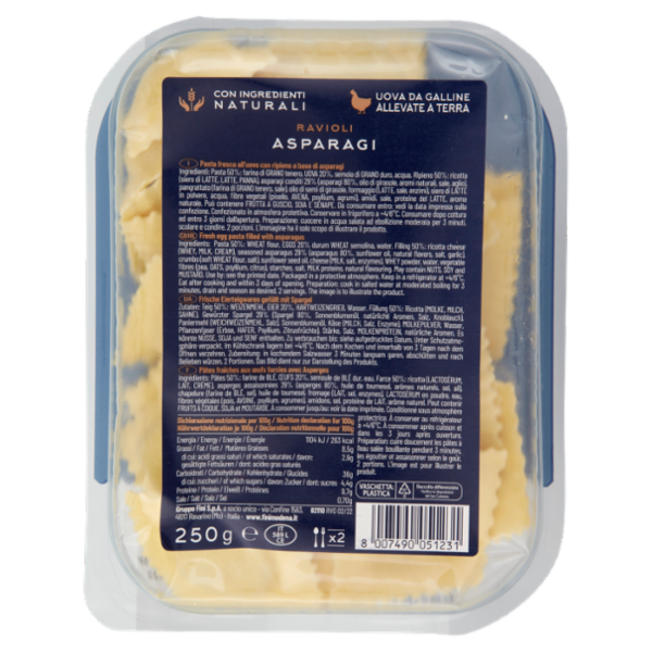 Fini Antica Bottega Ravioli Asparagi 250 g