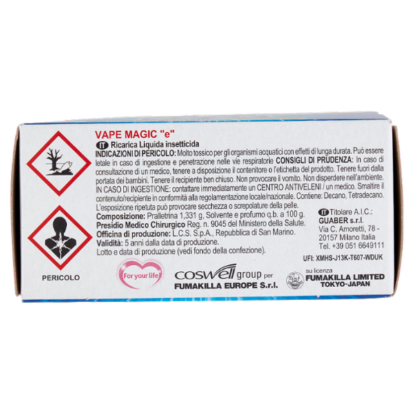 VAPE Liquido Classic Ricarica 2 x 18 ml