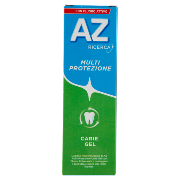 AZ Dentifricio Multi Protezione Carie Gel Menta Fresca 75 ml