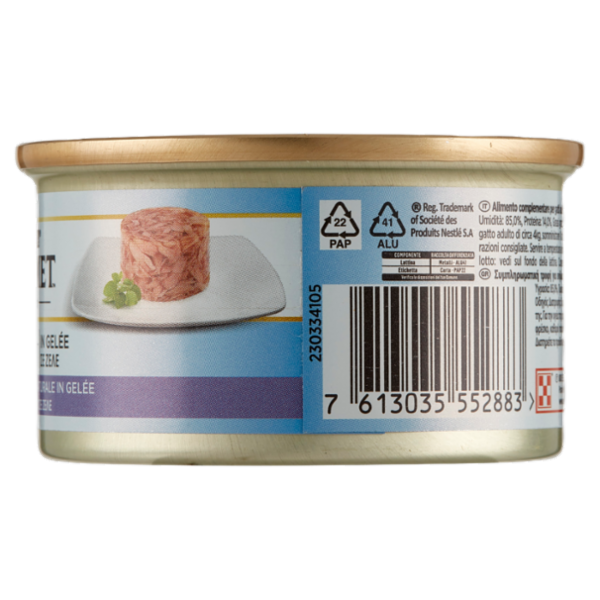 PURINA GOURMET Diamant in Gelée Fiocchi di Tonno Naturale in Gelée 85 g