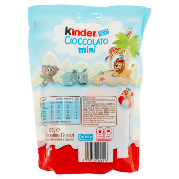 Kinder Cioccolato mini 120 g
