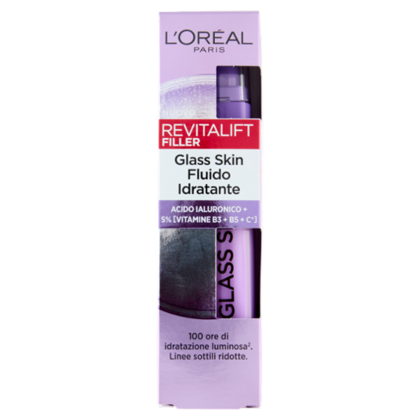 L'Oréal Paris Revitalift Filler Glass Skin Fluido Idratante 50 ml