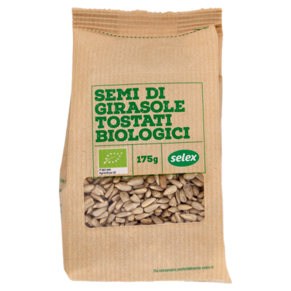 Selex Semi di Girasole Decorticati Tostati Biologici 175 g