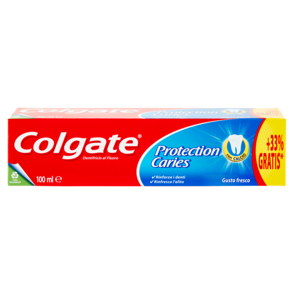 Colgate dentifricio Protezione Carie con calcio 100 ml