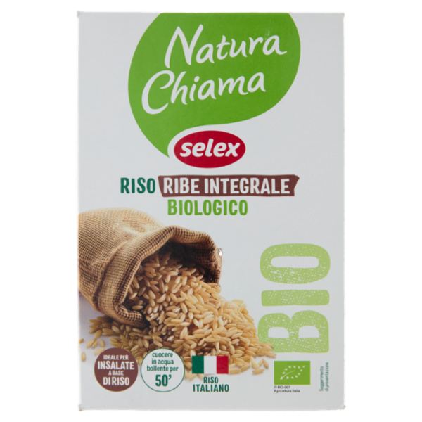Selex Natura Chiama Riso Integrale Biologico 500 g