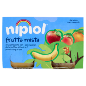 Nipiol Frutta Mista Omogeneizzato 2 x 120 g