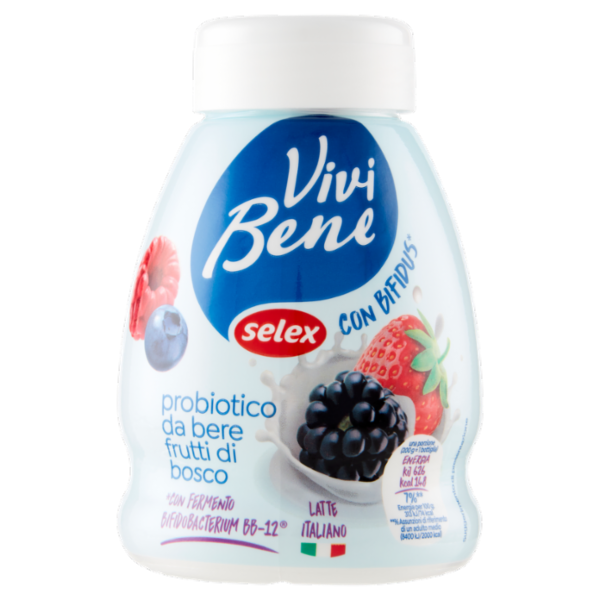 Selex Vivi Bene Bifidus Drink Frutti di Bosco 200 g