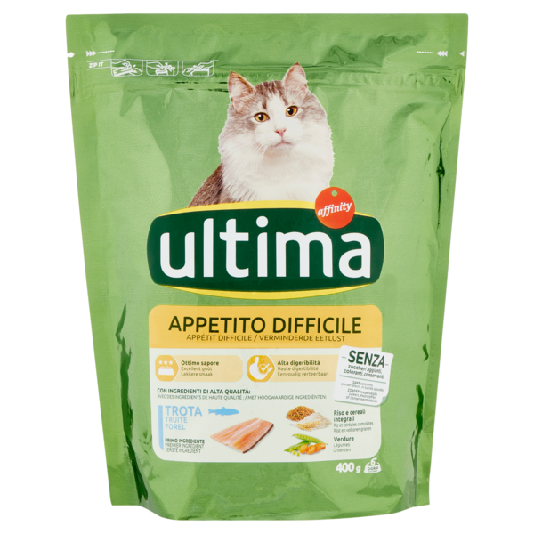 ultima Cat Appetito Difficile Trota 400 g