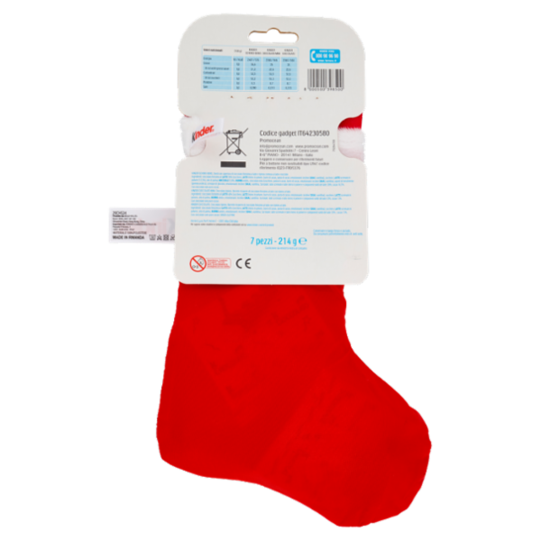 Kinder HappyCalza Mega Miraculous 7 pezzi 214 g