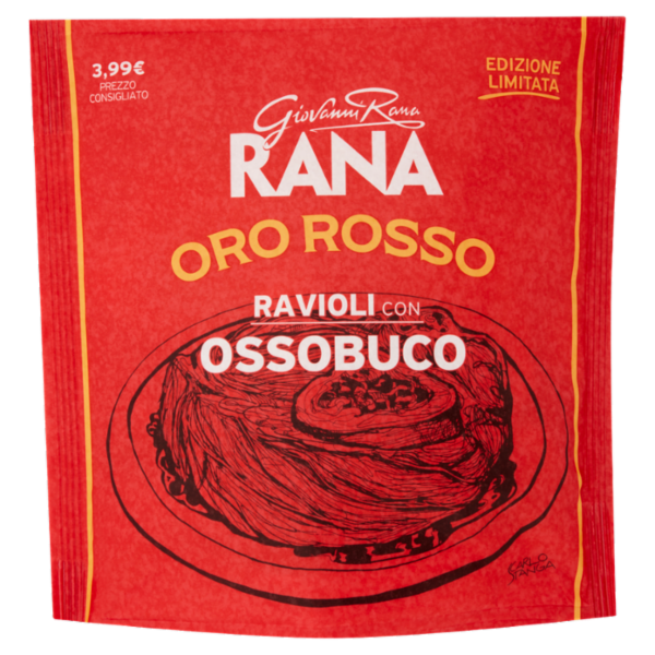 Giovanni Rana Oro Rosso Ravioli con Ossobuco 250 g