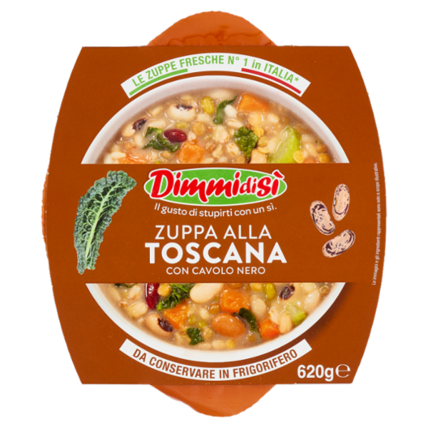 DimmidiSì Zuppa alla Toscana con Cavolo Nero 620 g