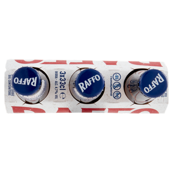 Raffo birra 3 x 33 cl