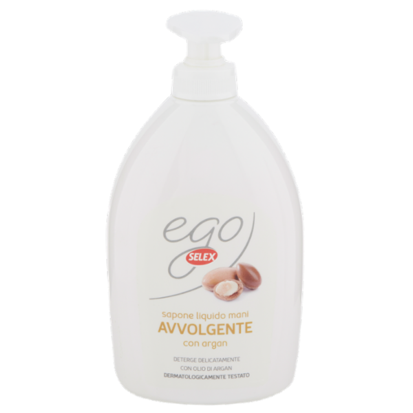 Selex Ego Sapone Liquido Mani Avvolgente con Argan 500 ml