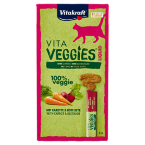 Vitakraft Vita Veggies Liquid With Carrot & Beetroot 6 x 15 g