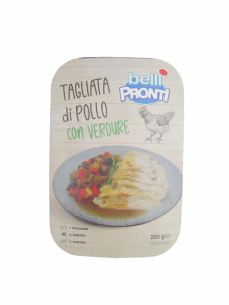 Belli Pronti Tagliata di Pollo con Verdure 250g
