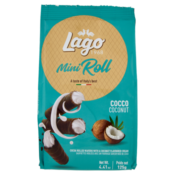 Lago Mini Roll Cocco 125 g
