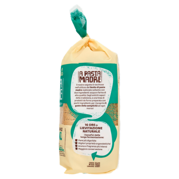 YukyBio A Pasta Madre Pane Biologico al Grano Saraceno Integrale 400 g