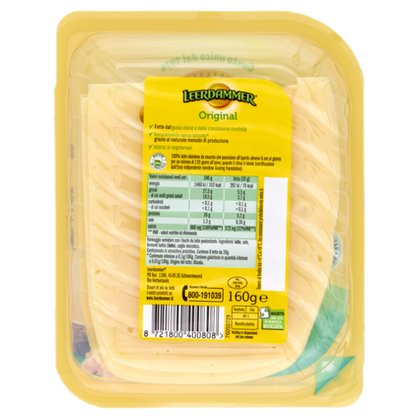 Leerdammer Original Fette 8 x 20 g