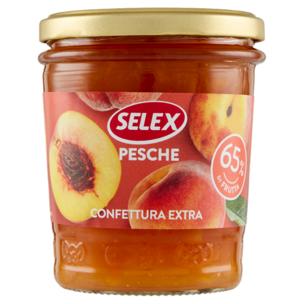 Selex Confettura Extra di Pesche 320 g