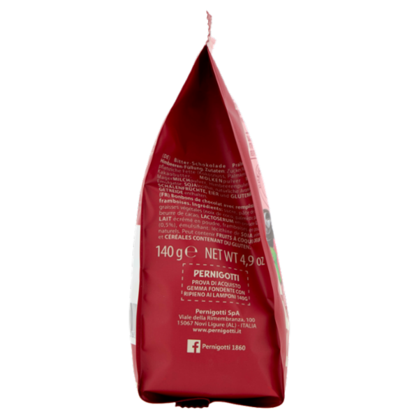 Pernigotti Gemma Fondente con Ripieno ai Lamponi 140 g