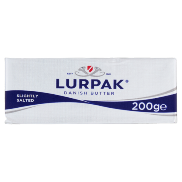 Lurpak Danish Butter Slightly Salted 200 g