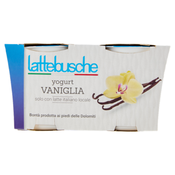 lattebusche yogurt Vaniglia 2 x 125 g