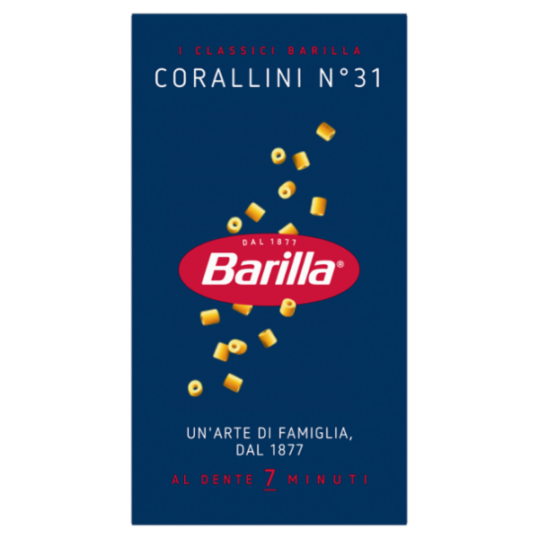 Barilla Pasta Corallini n.31 500g