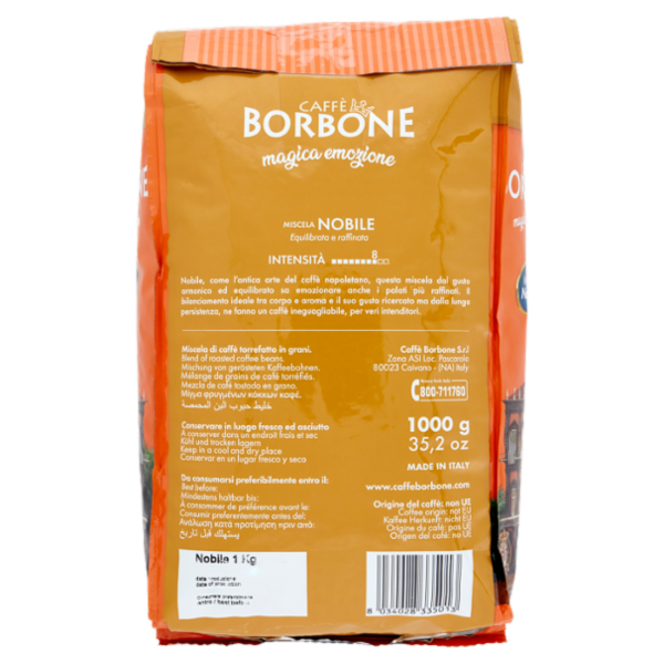 Caffè Borbone Miscela Nobile Caffè in Grani 1000 g